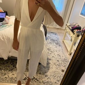 White Linen Boutique Jumpsuit